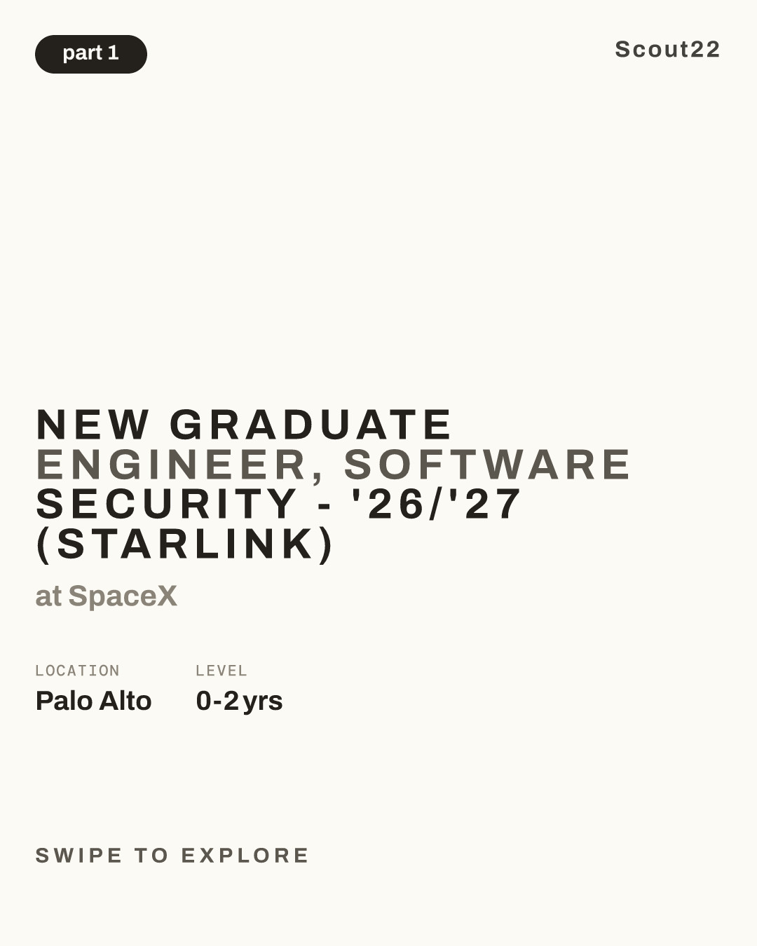 New Graduate Engineer, Software Security - '26/'27 (Starlink) at SpaceX