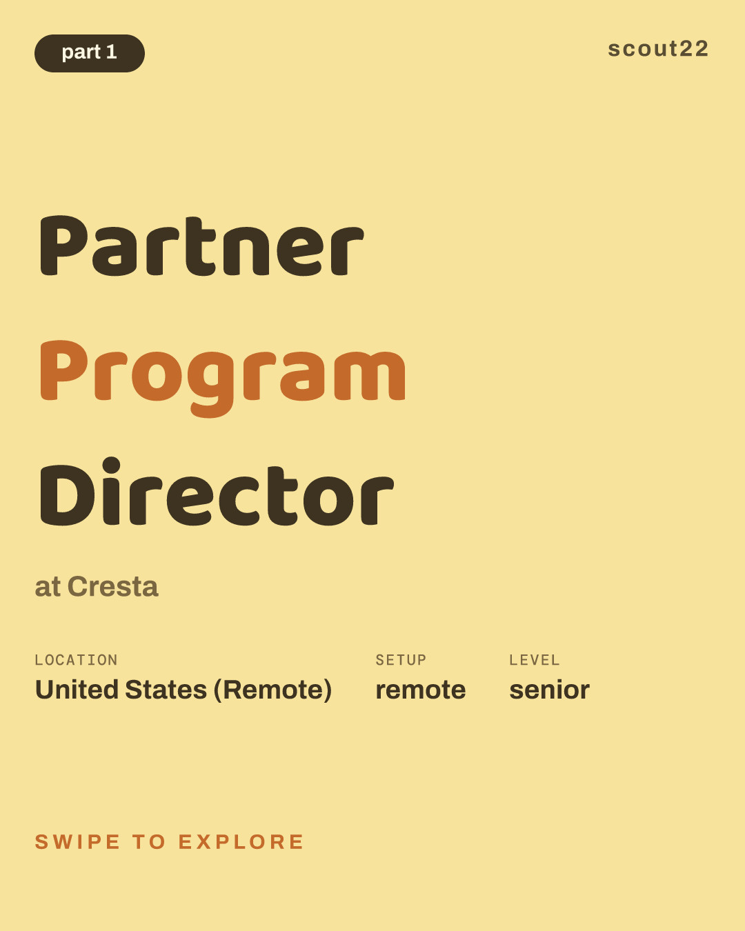 Partner Program Director at Cresta
