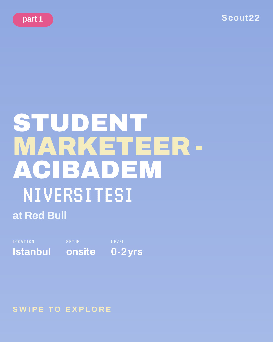 Student Marketeer - Acıbadem Üniversitesi at Red Bull