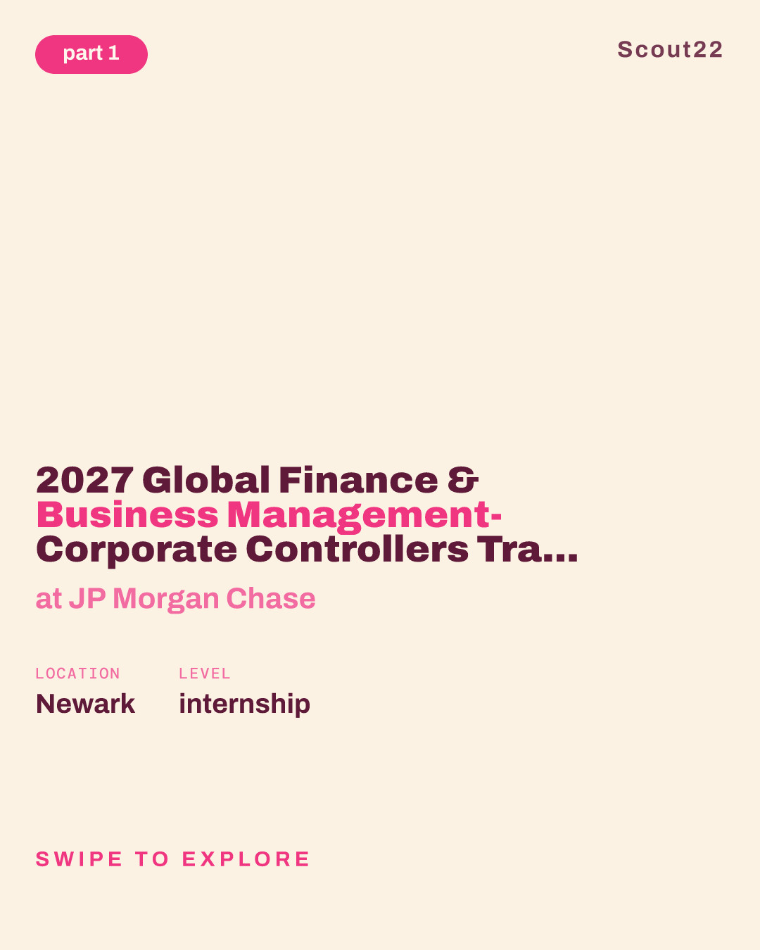 2027 Global Finance & Business Management- Corporate Controllers Track (DE)  - Summer Analyst at JP Morgan Chase