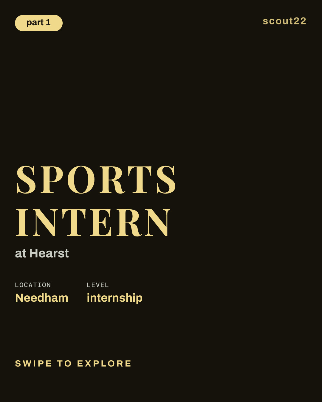Sports Intern at Hearst