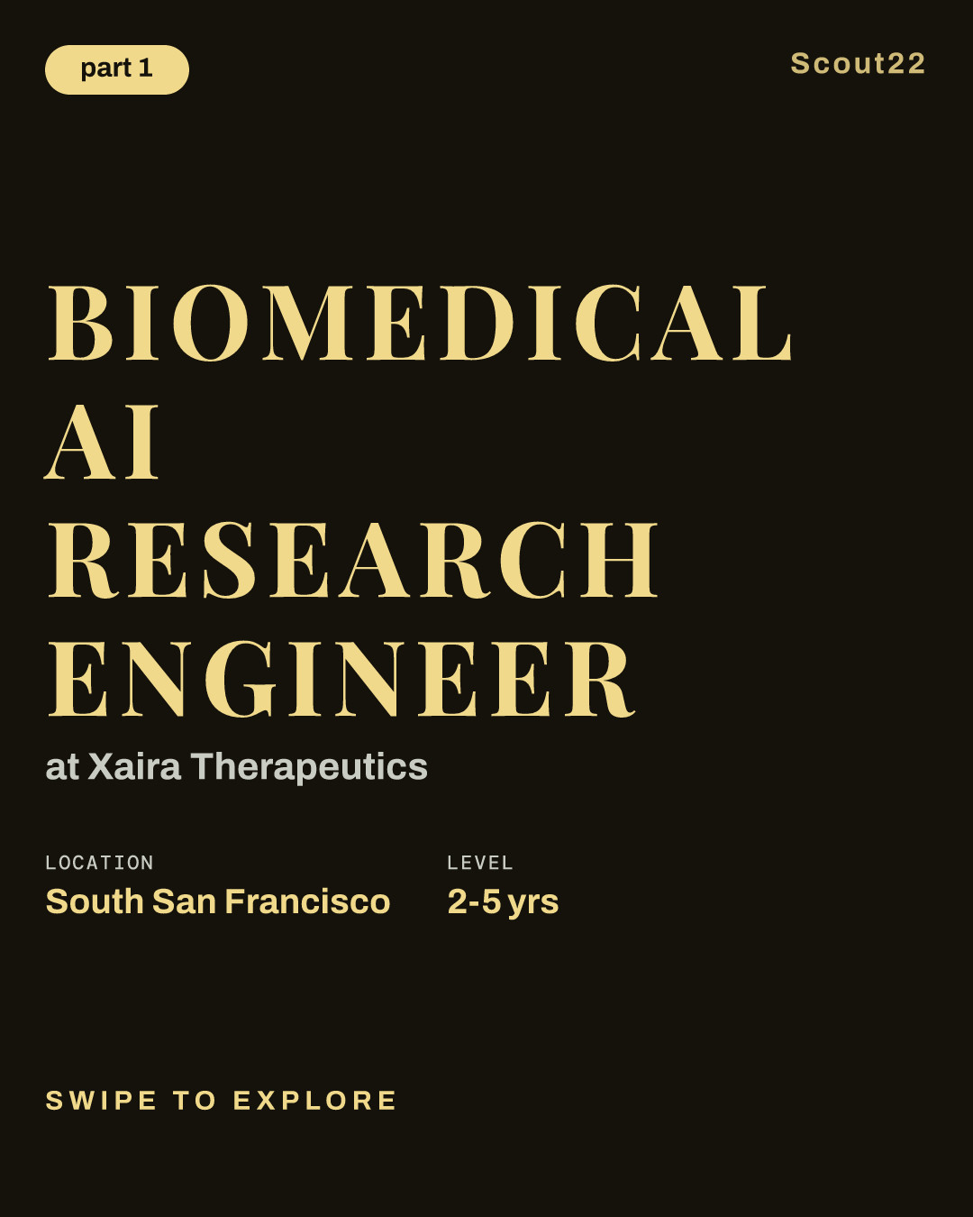 BioMedical AI Research Engineer at Xaira Therapeutics