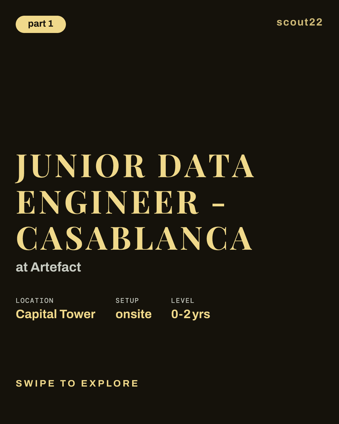 Junior Data Engineer - Casablanca at Artefact