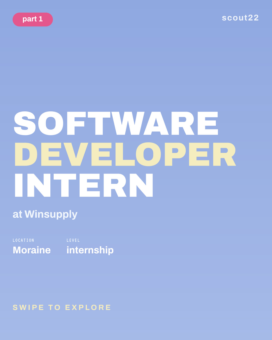 Software Developer Intern at Winsupply