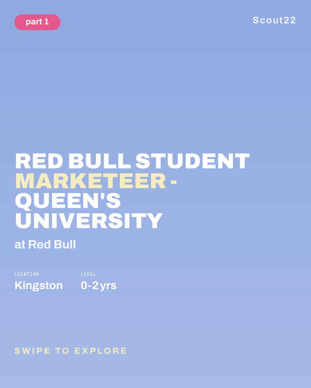 Red Bull Student Marketeer - Queen's University at Red Bull