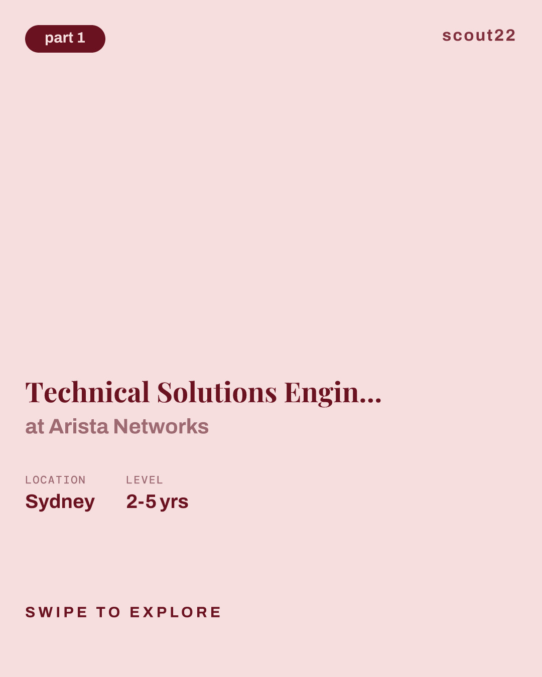 Technical Solutions Engineer, Campus & WiFi-focused - Sydney at Arista Networks