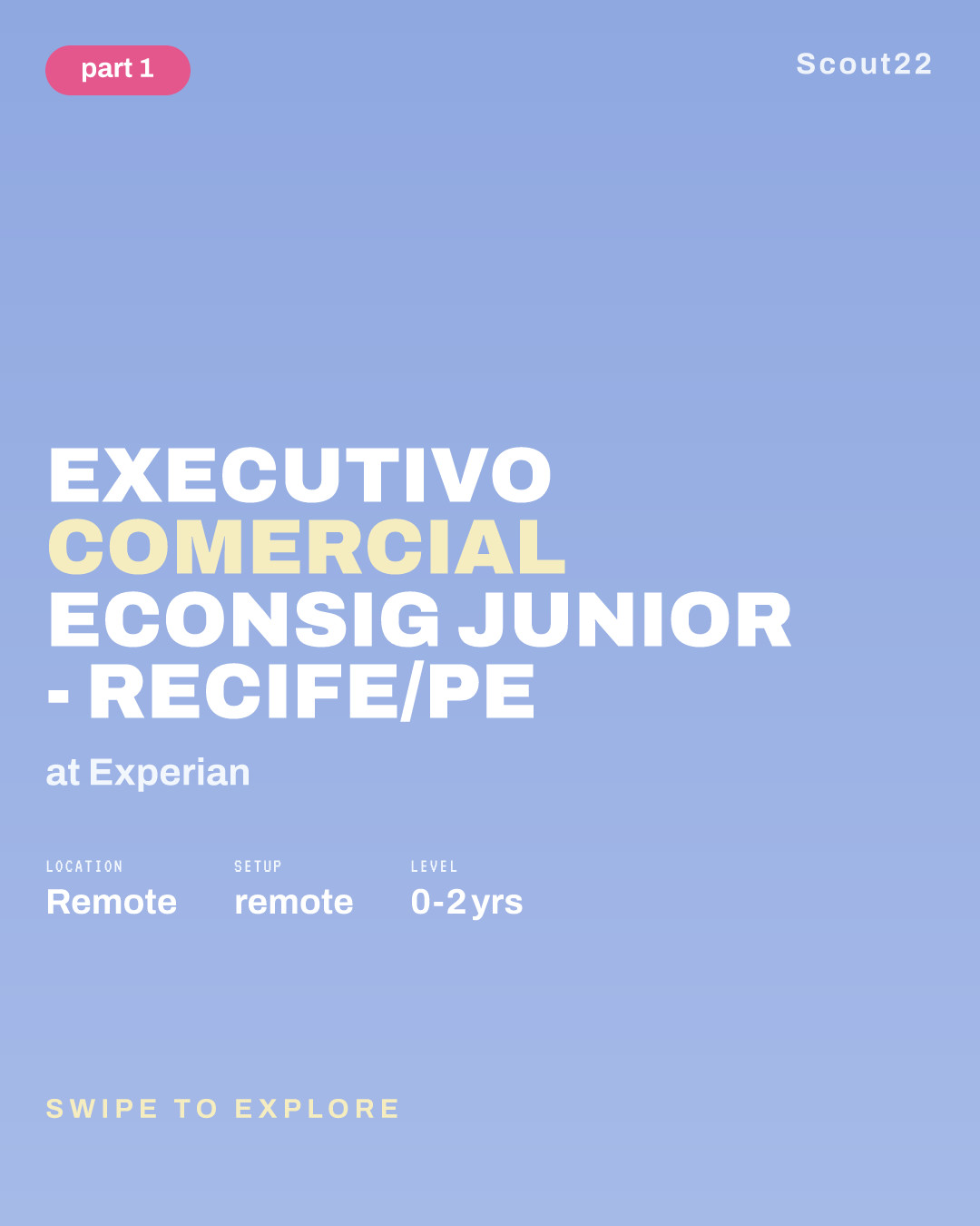 Executivo Comercial Econsig Junior - Recife/PE at Experian