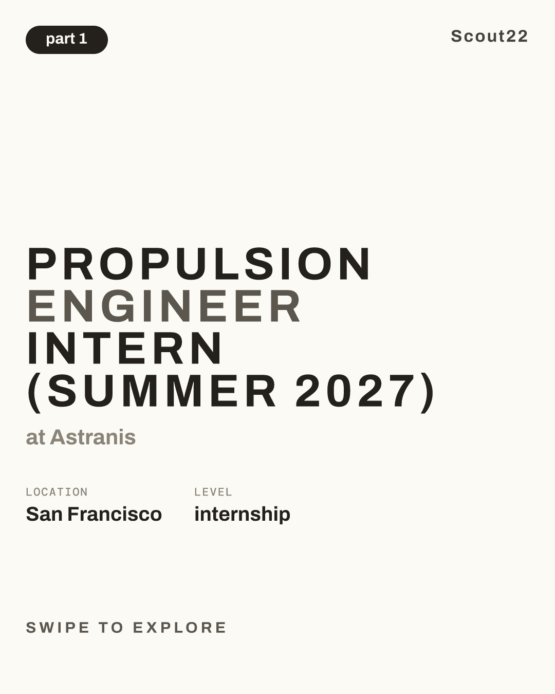 Propulsion Engineer Intern (Summer 2027) at Astranis