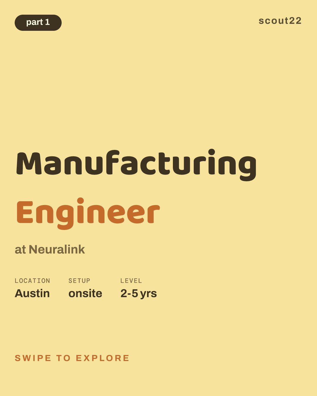 Manufacturing Engineer at Neuralink