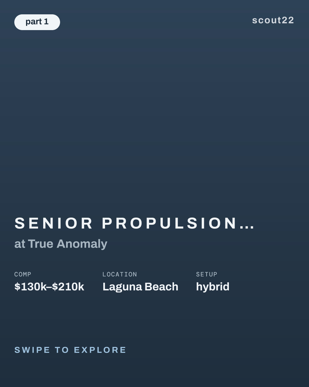 Senior Propulsion Engineer, Design (Combustion Devices) at True Anomaly
