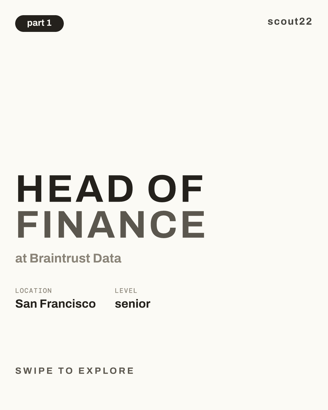 Head of Finance at Braintrust Data