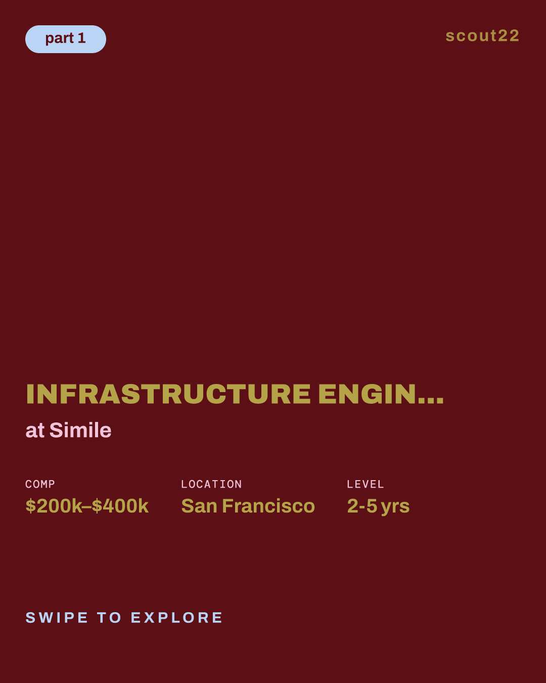 Infrastructure Engineer - Member of Technical Staff at Simile