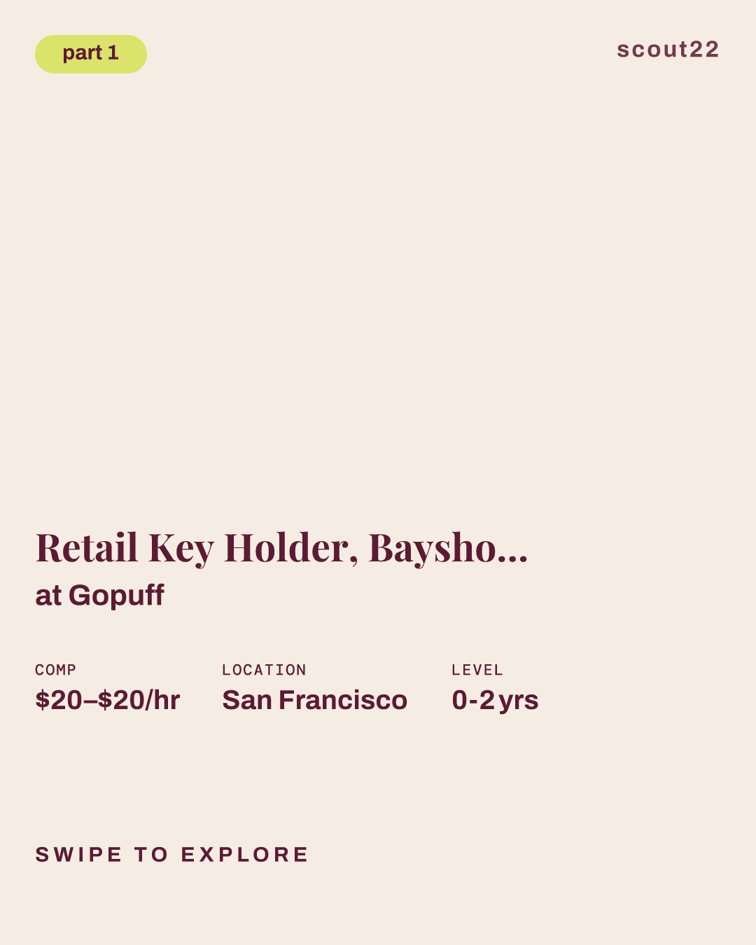 Retail Key Holder, Bayshore, #399 at Gopuff