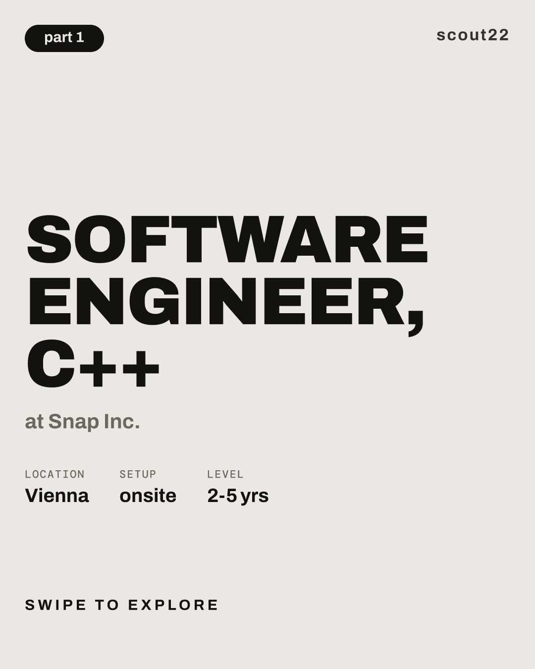 Software Engineer, C++ at Snap Inc.