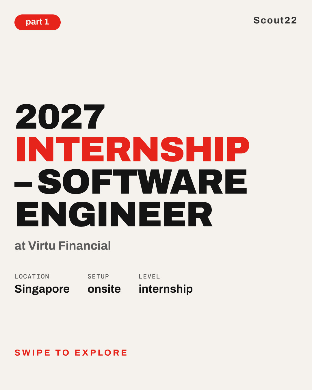 2027 Internship – Software Engineer at Virtu Financial