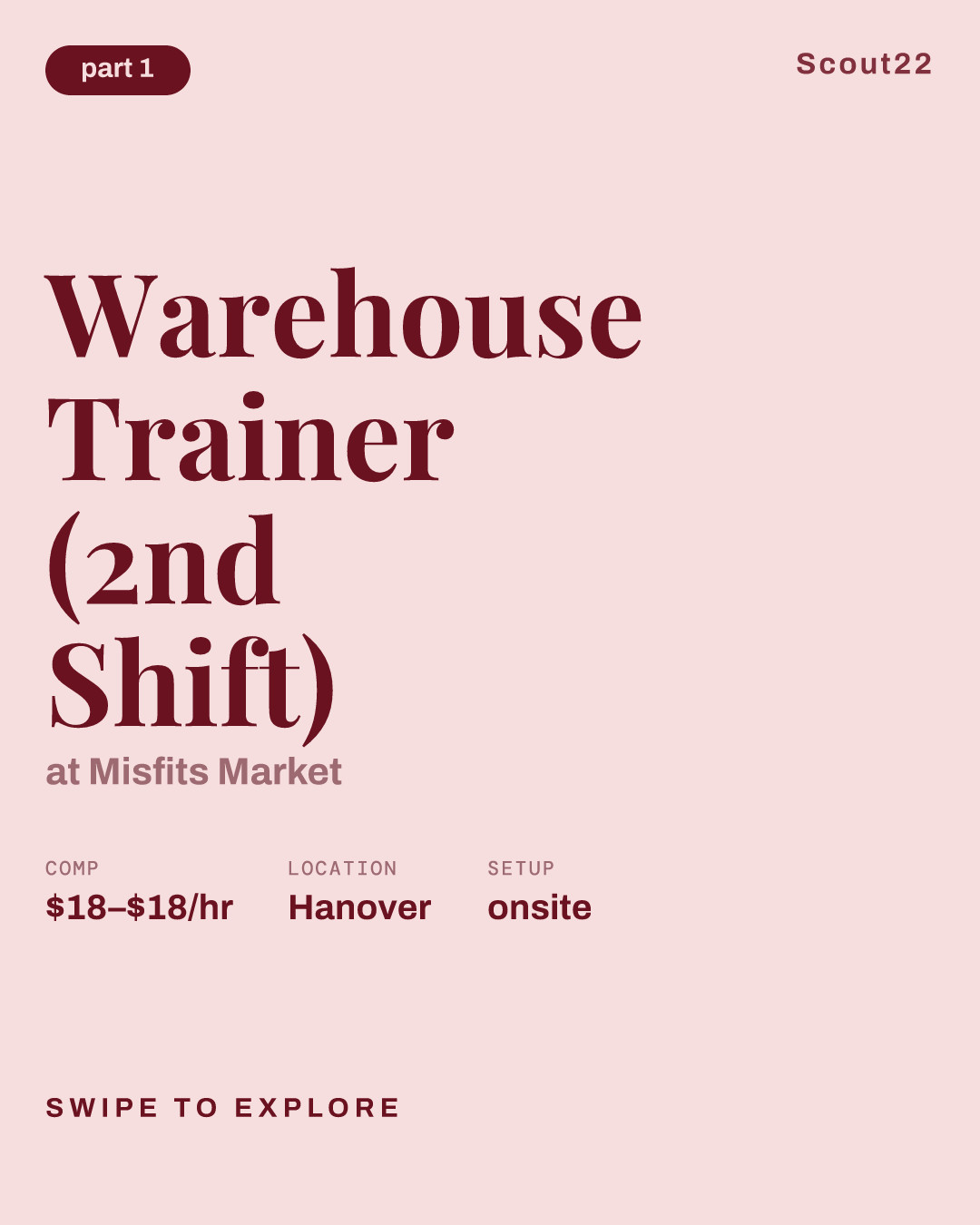Warehouse Trainer (2nd Shift) at Misfits Market
