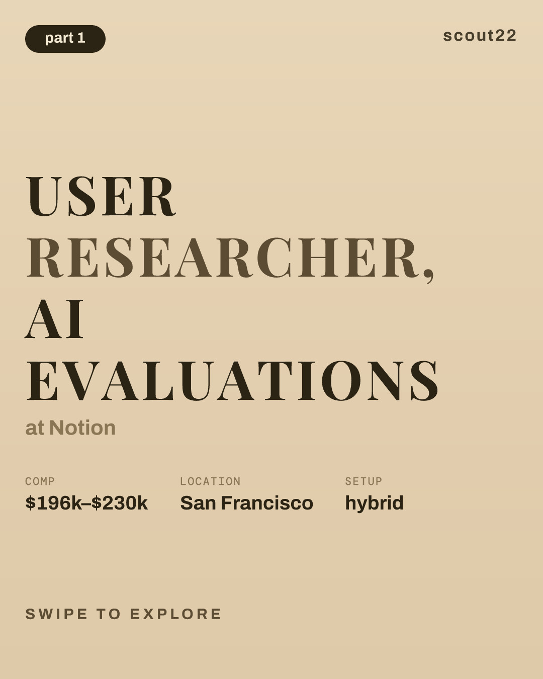 User Researcher, AI Evaluations at Notion