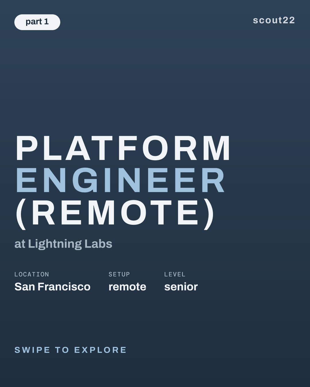 Platform Engineer (Remote) at Lightning Labs