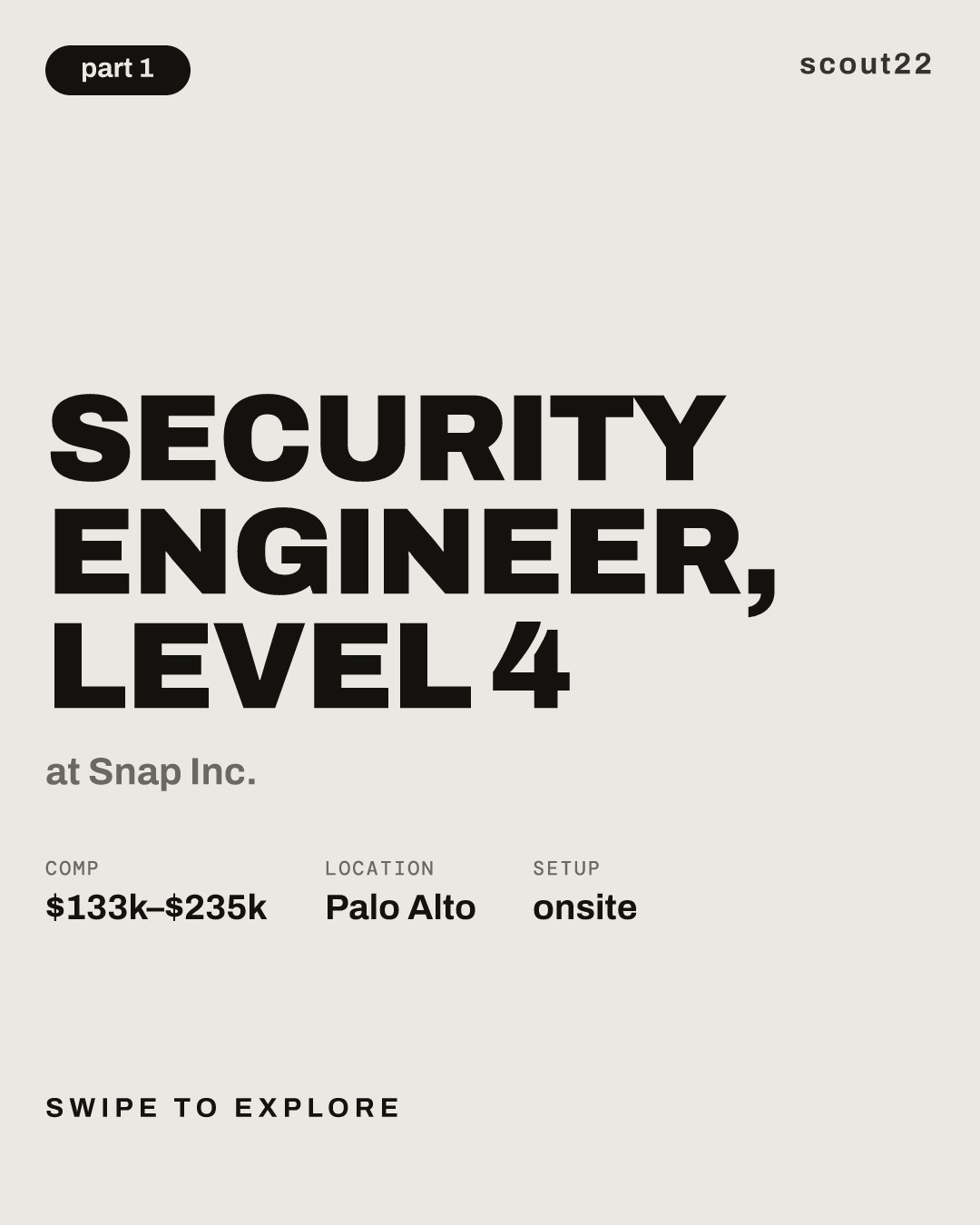 Security Engineer, Level 4 at Snap Inc.