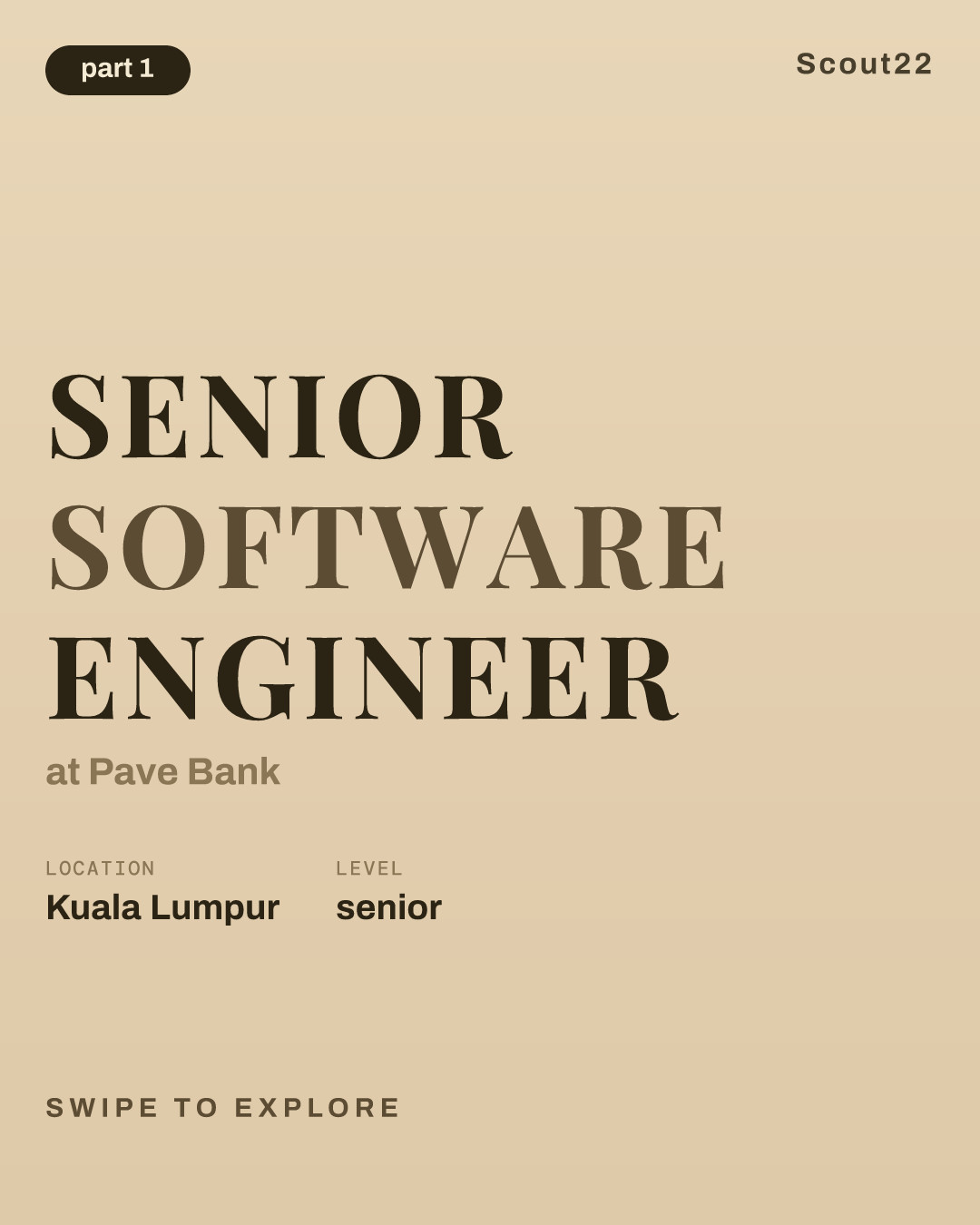 Senior Software Engineer at Pave Bank