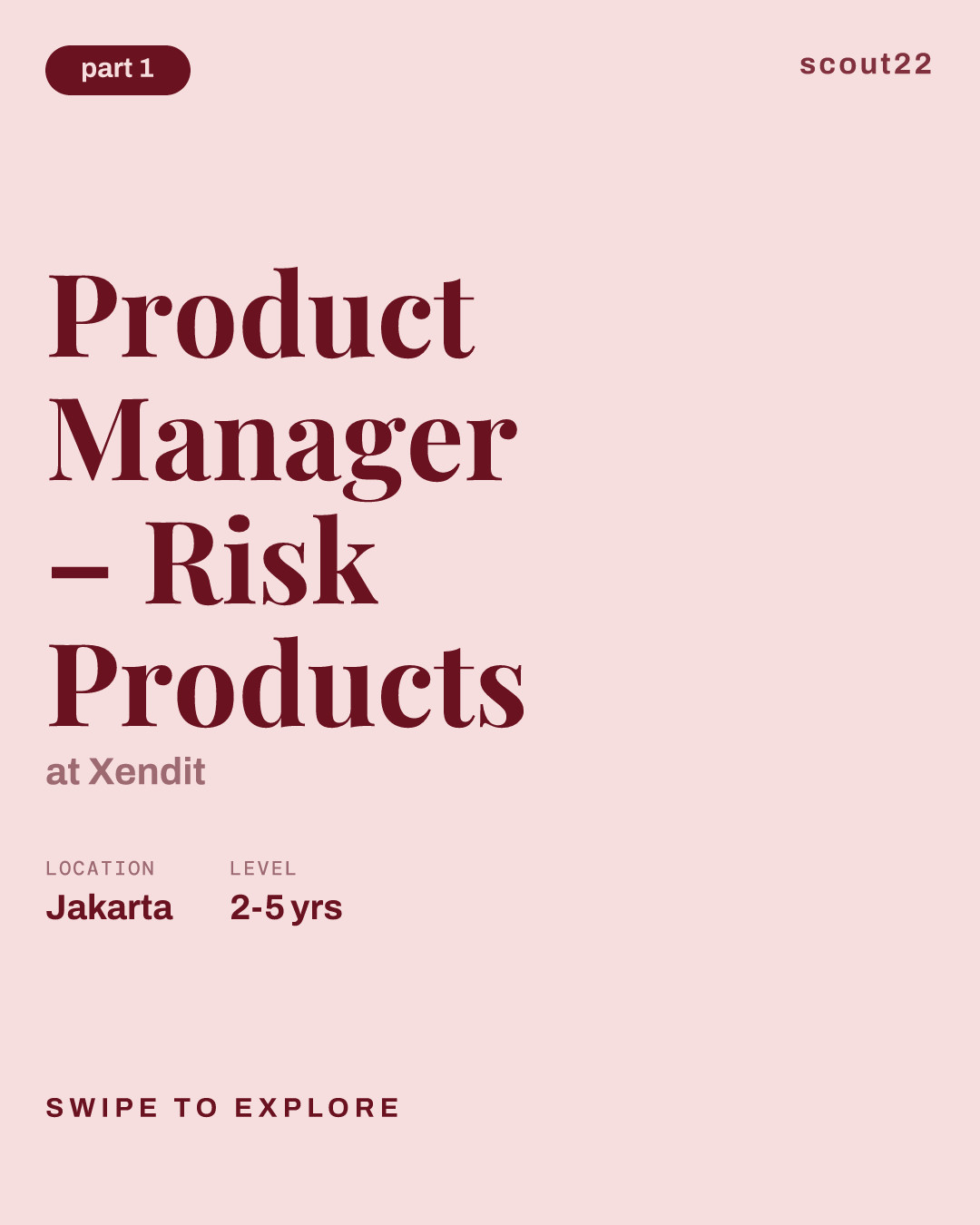 Product Manager – Risk Products at Xendit
