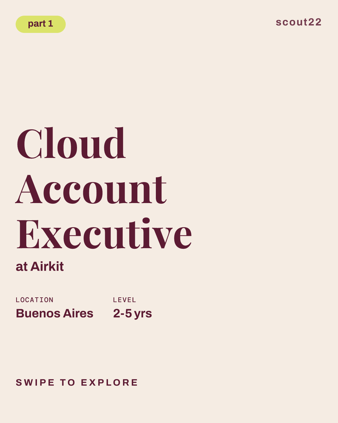 Cloud Account Executive at Airkit
