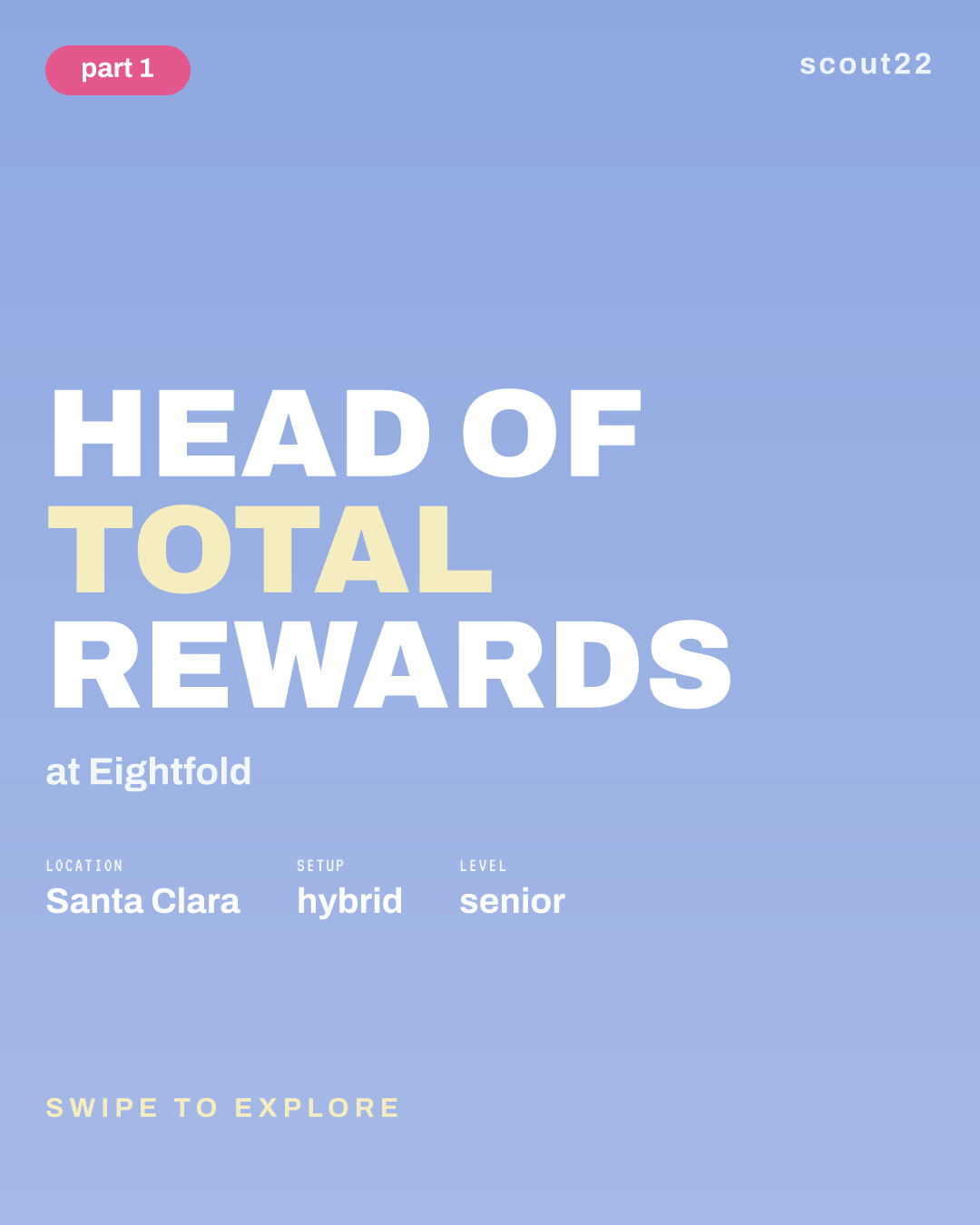 Head of Total Rewards at Eightfold