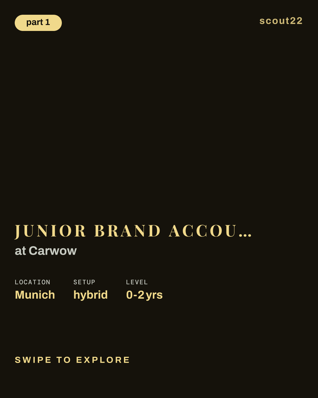 Junior Brand Account Manager (m/w/d) at Carwow