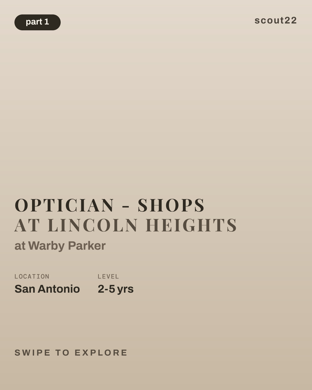 Optician - Shops at Lincoln Heights at Warby Parker