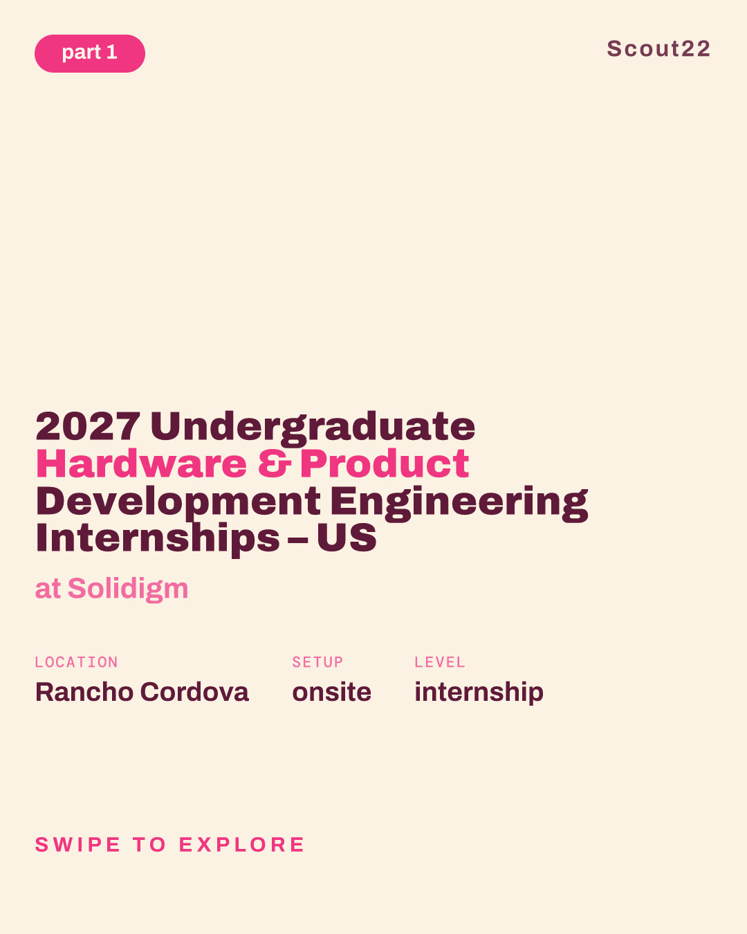 2027 Undergraduate Hardware & Product Development Engineering Internships – US at Solidigm