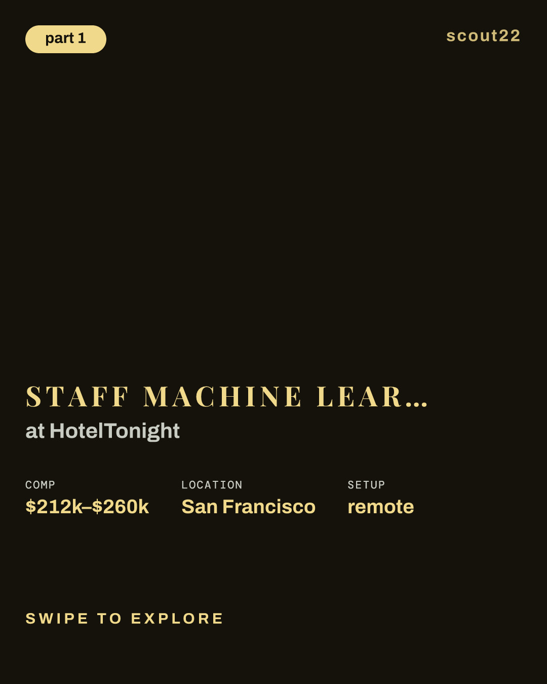 Staff Machine Learning Engineer, Community Support Engineering at HotelTonight