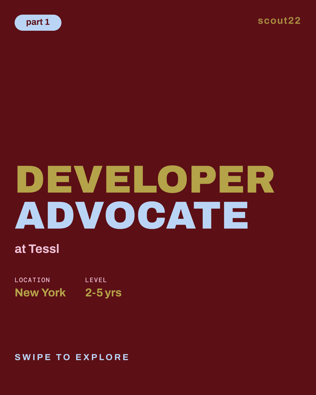 Developer Advocate at Tessl