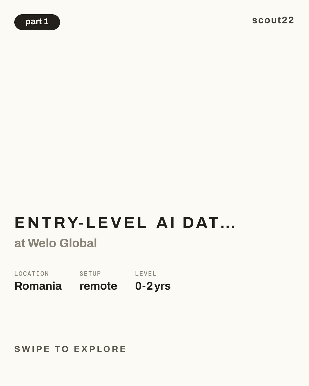 Entry-Level AI Data Rater - Swedish (Romania) at Welo Global