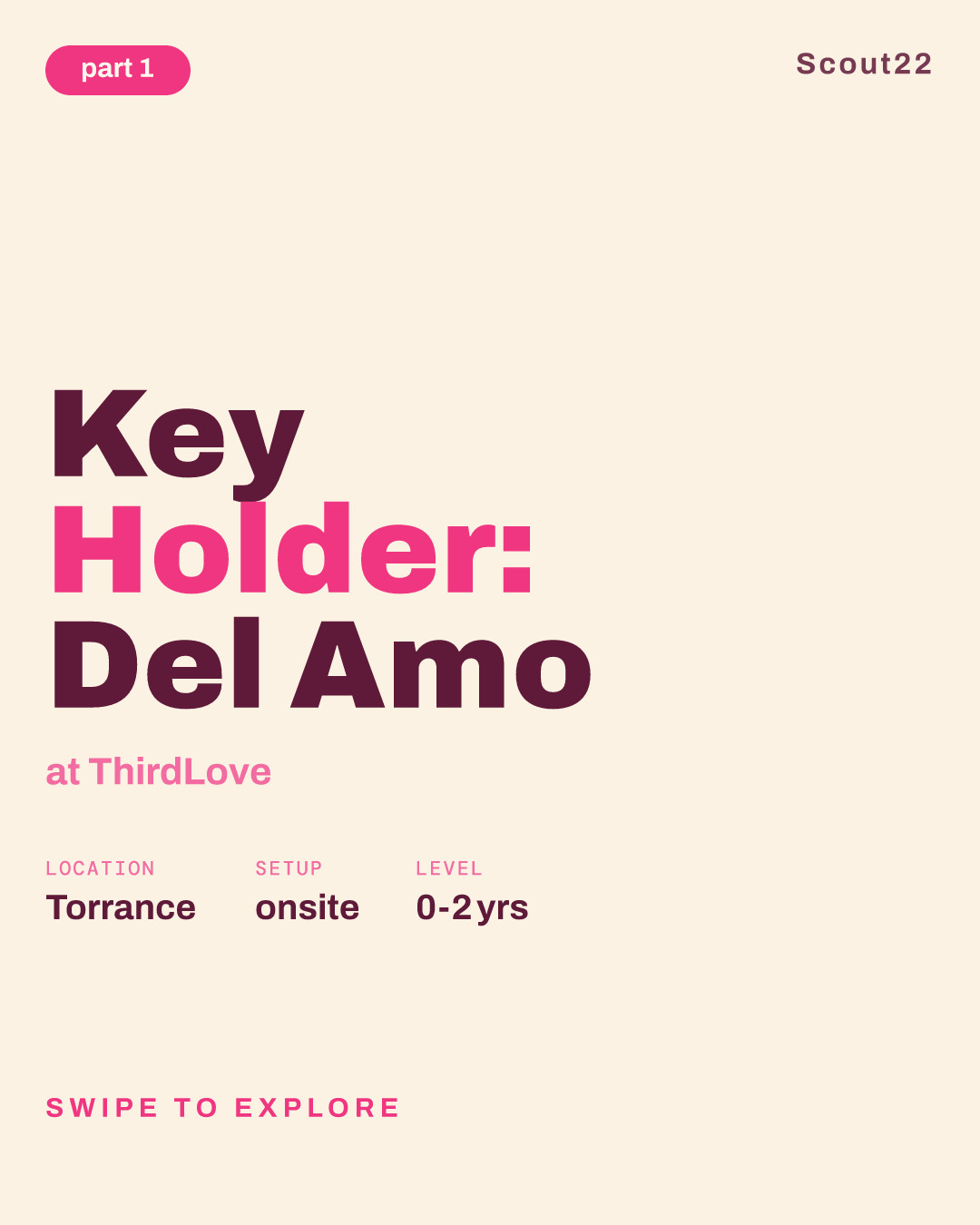 Key Holder: Del Amo at ThirdLove