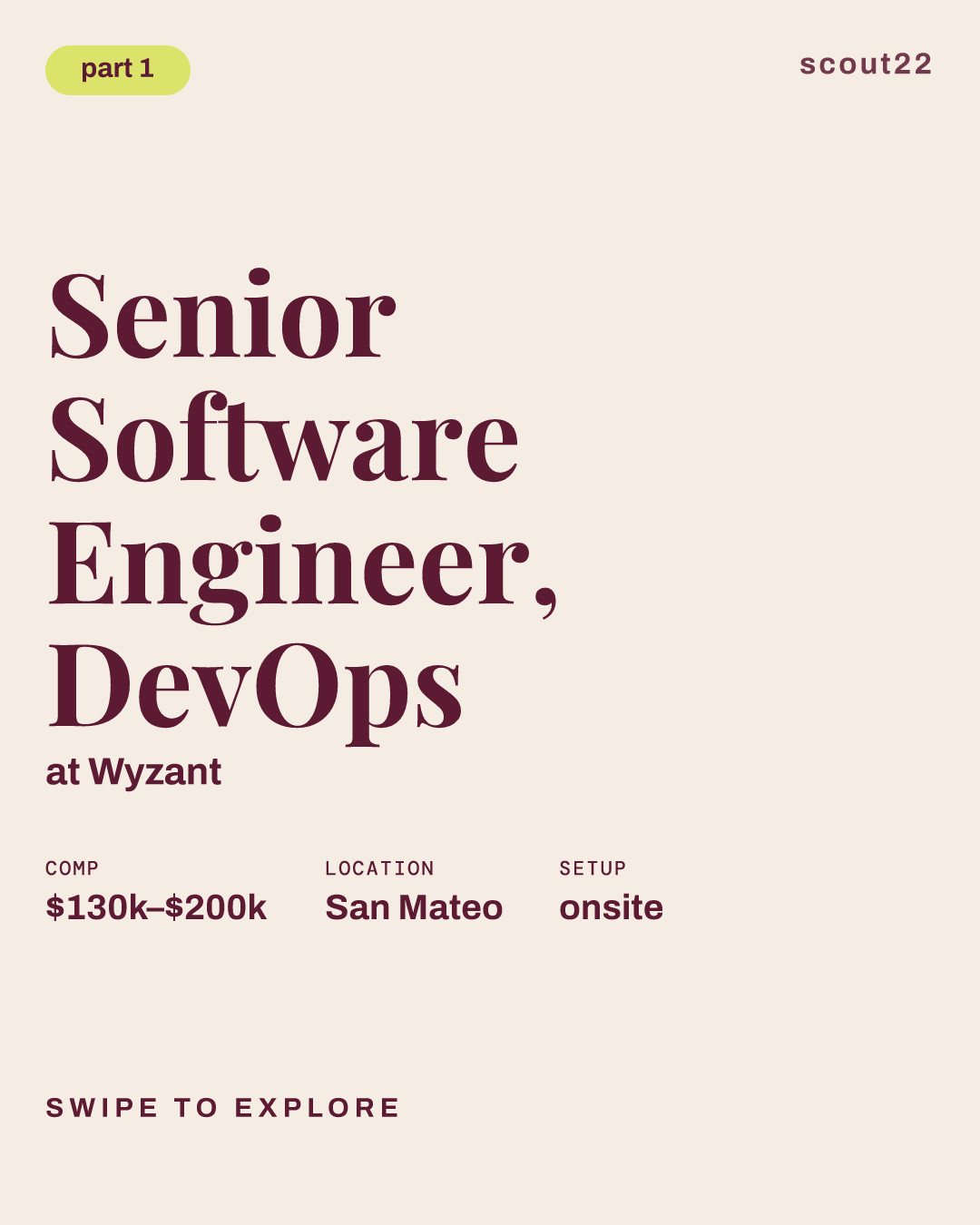 Senior Software Engineer, DevOps at Wyzant