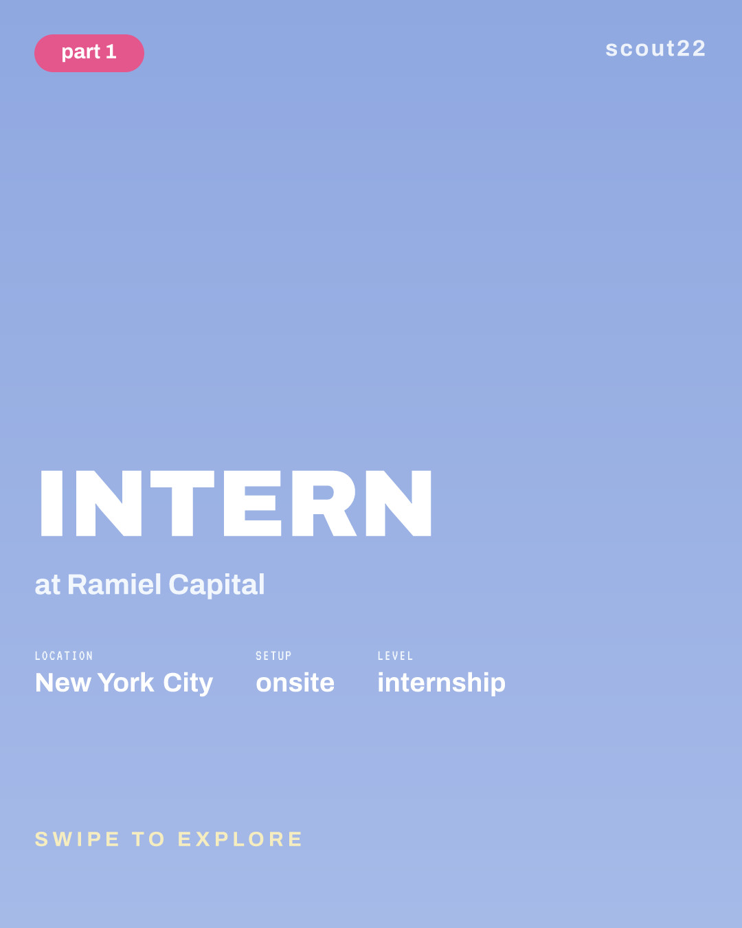 Intern at Ramiel Capital