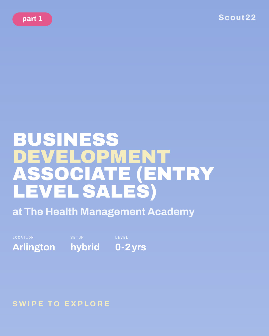 Business Development Associate (Entry Level Sales) at The Health Management Academy