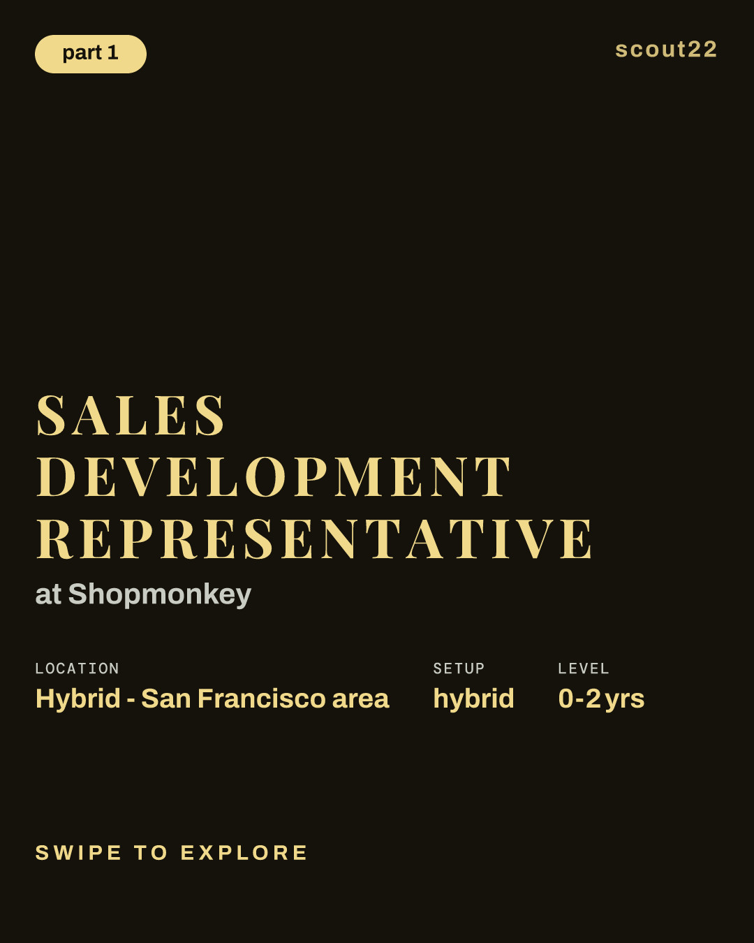Sales Development Representative at Shopmonkey