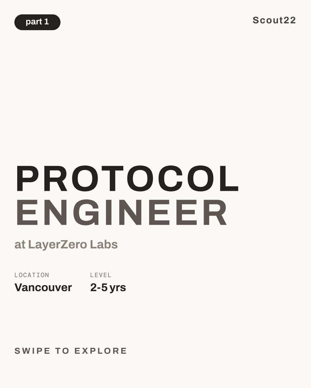 Protocol Engineer at LayerZero Labs