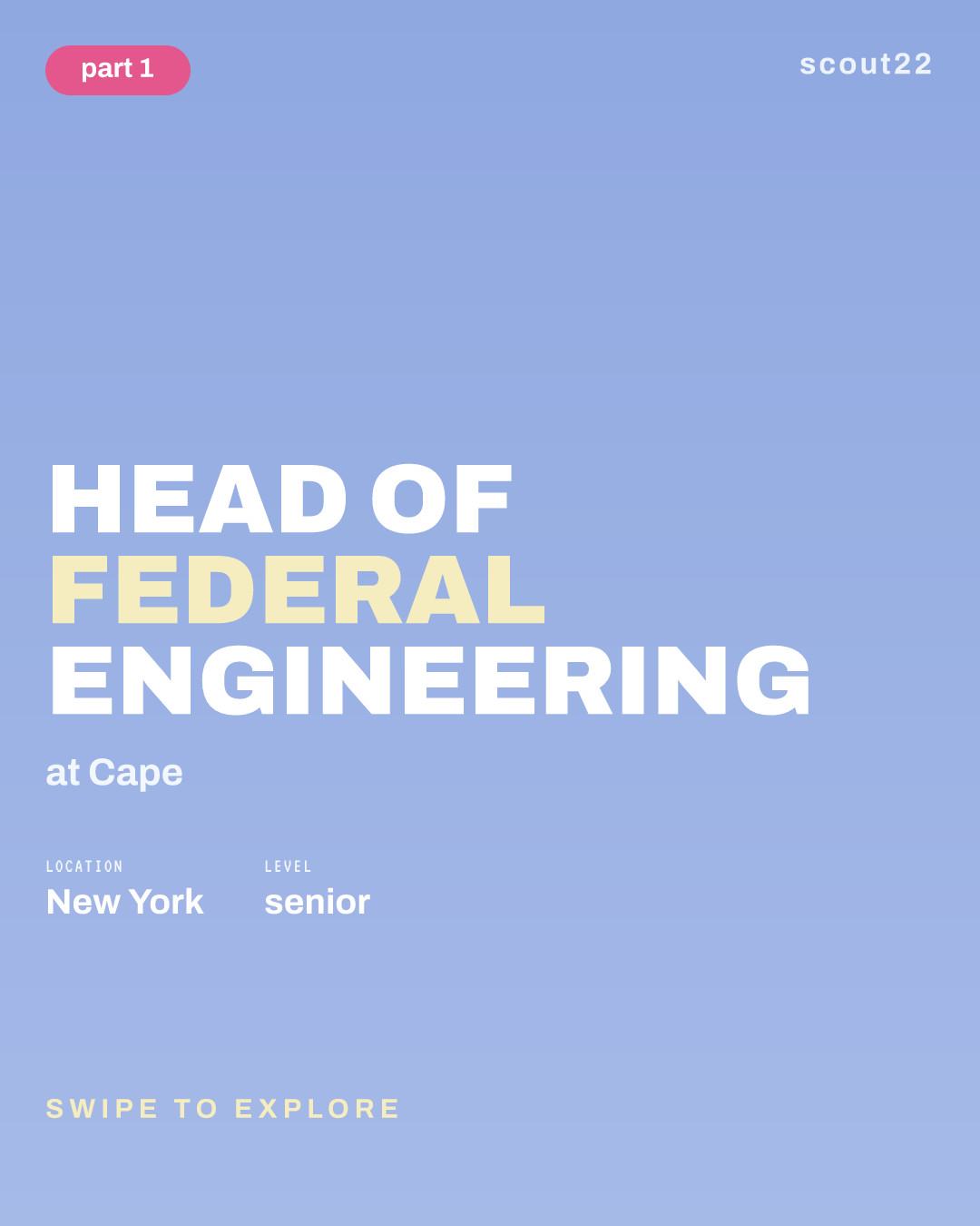 Head of Federal Engineering at Cape