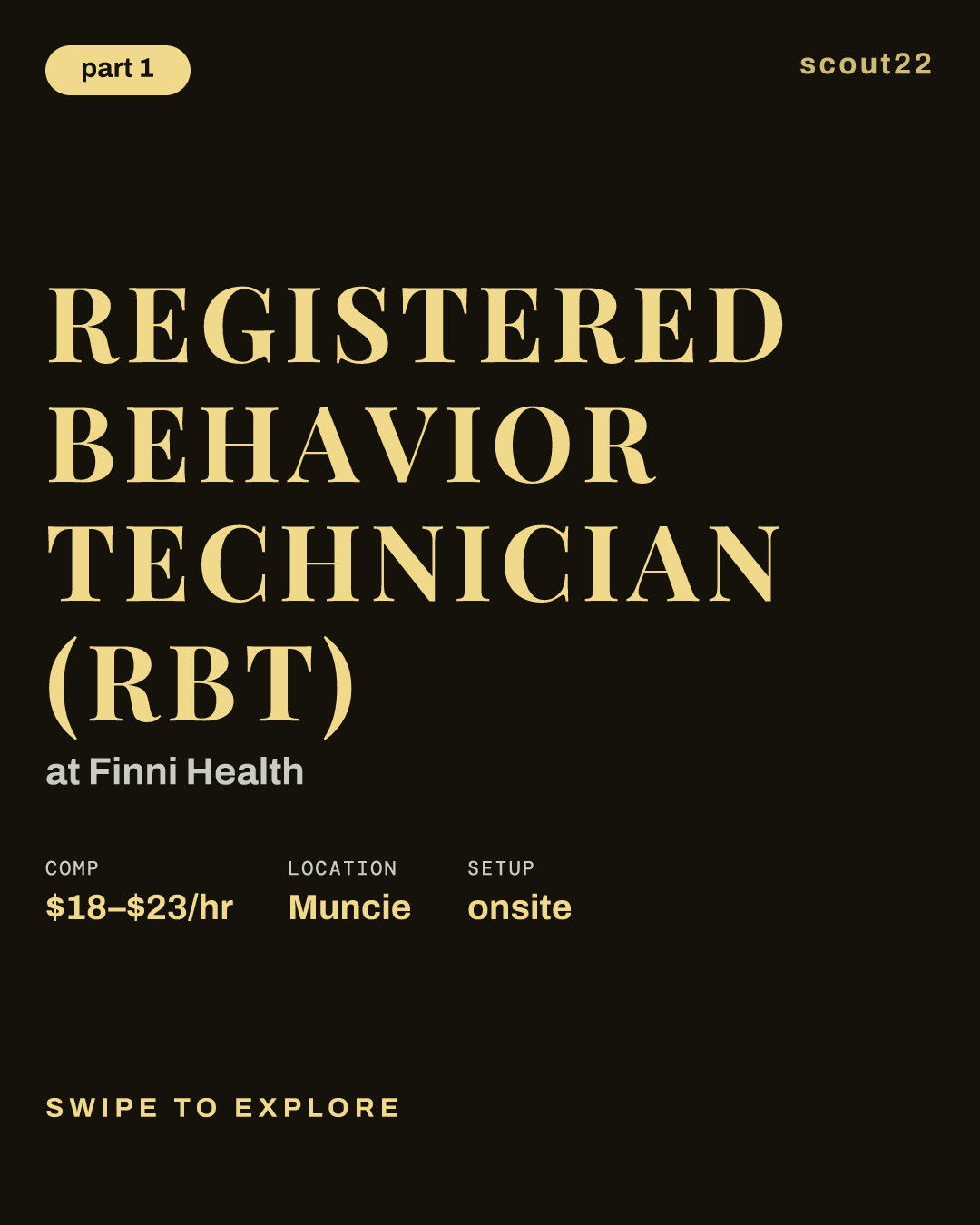 Registered Behavior Technician (RBT) at Finni Health
