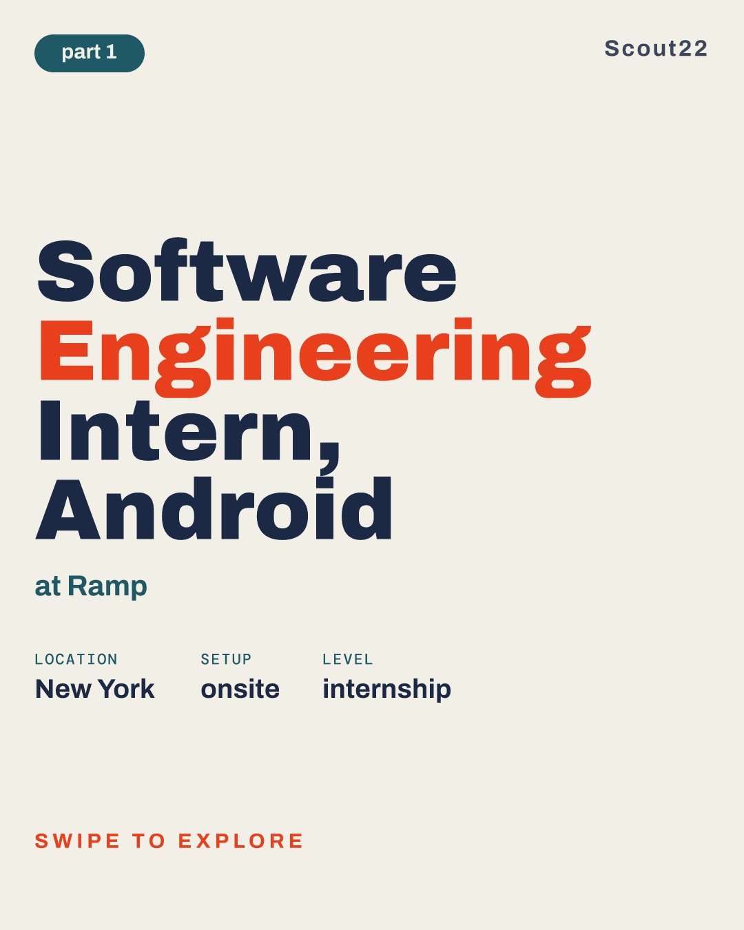 Software Engineering Intern, Android at Ramp