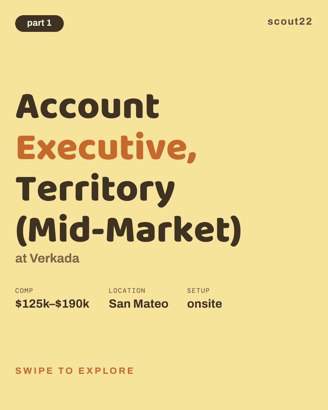 Account Executive, Territory (Mid-Market) at Verkada