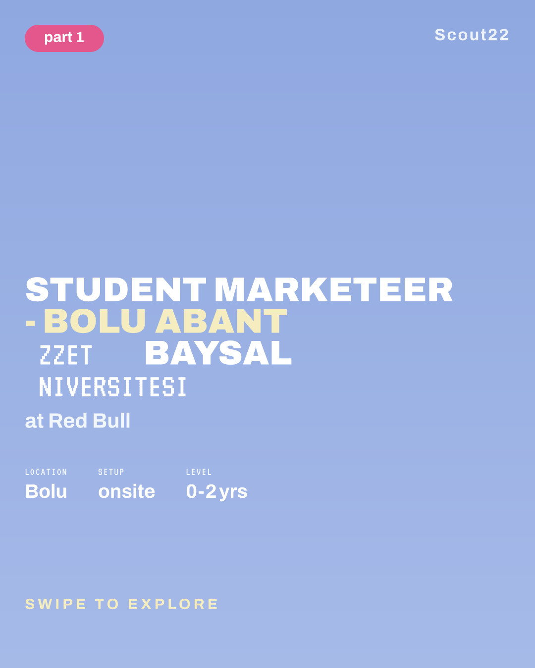 Student Marketeer - Bolu Abant İzzet Baysal Üniversitesi at Red Bull