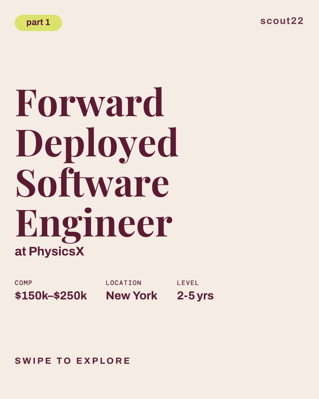 Forward Deployed Software Engineer at PhysicsX
