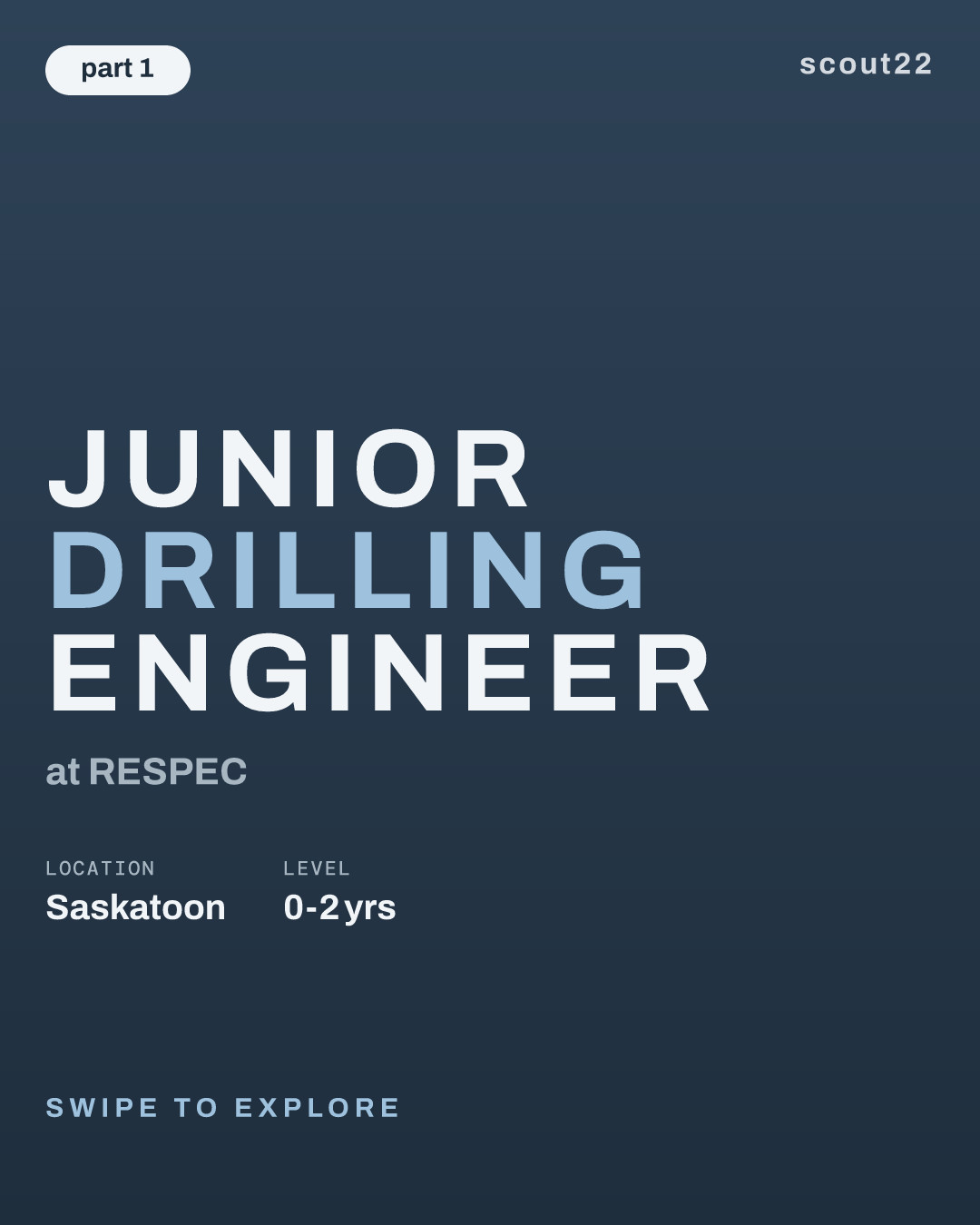 Junior Drilling Engineer at RESPEC