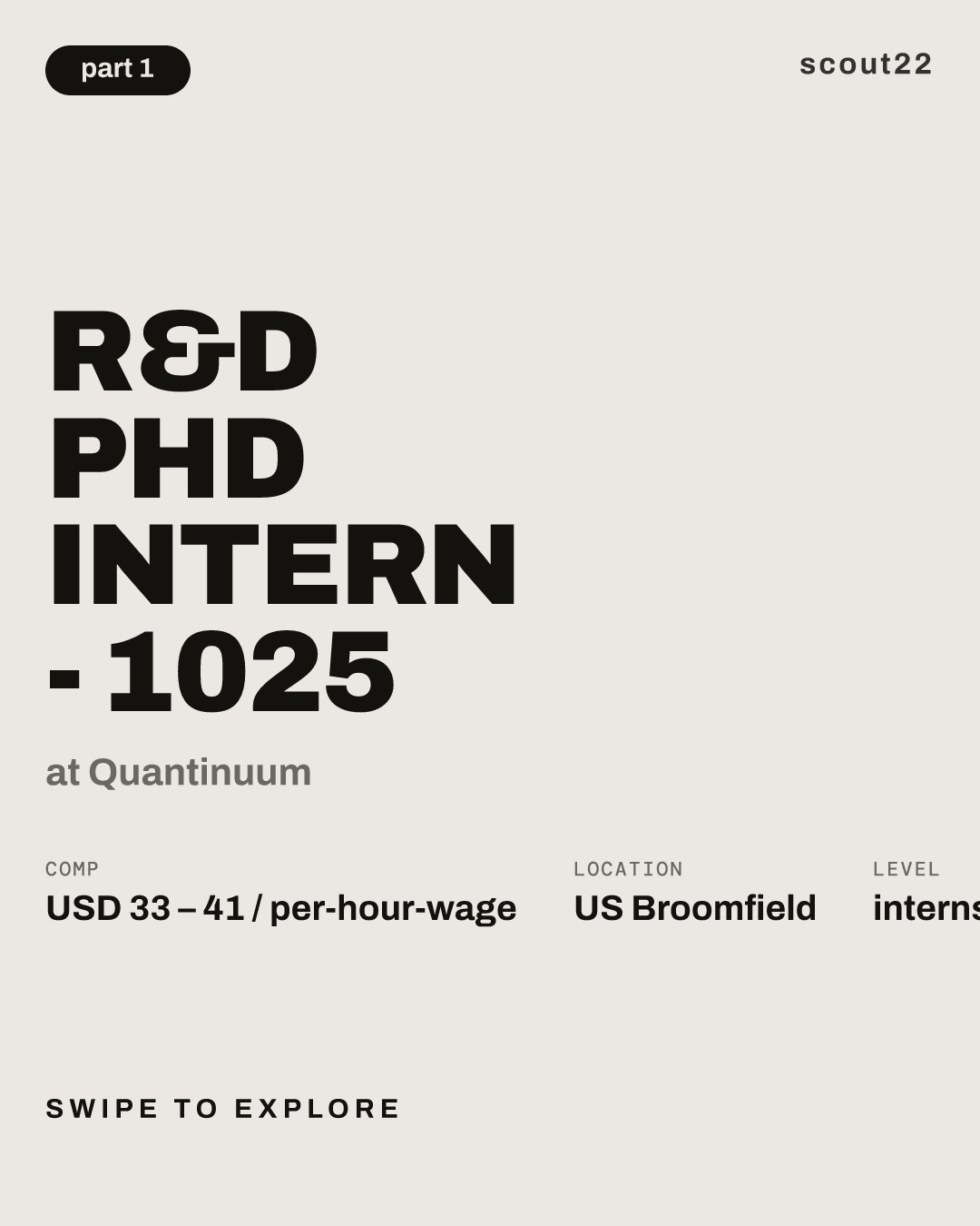 R&D PhD Intern - 1025 at Quantinuum