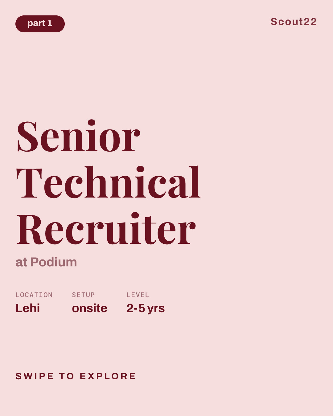 Senior Technical Recruiter at Podium
