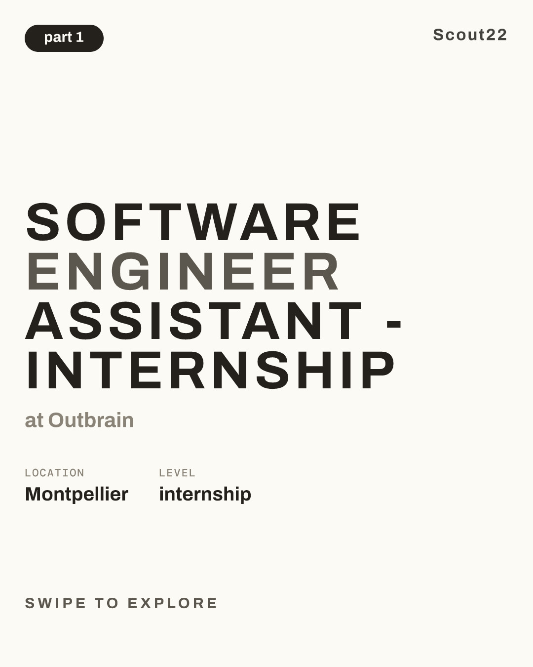 Software Engineer Assistant - Internship at Outbrain