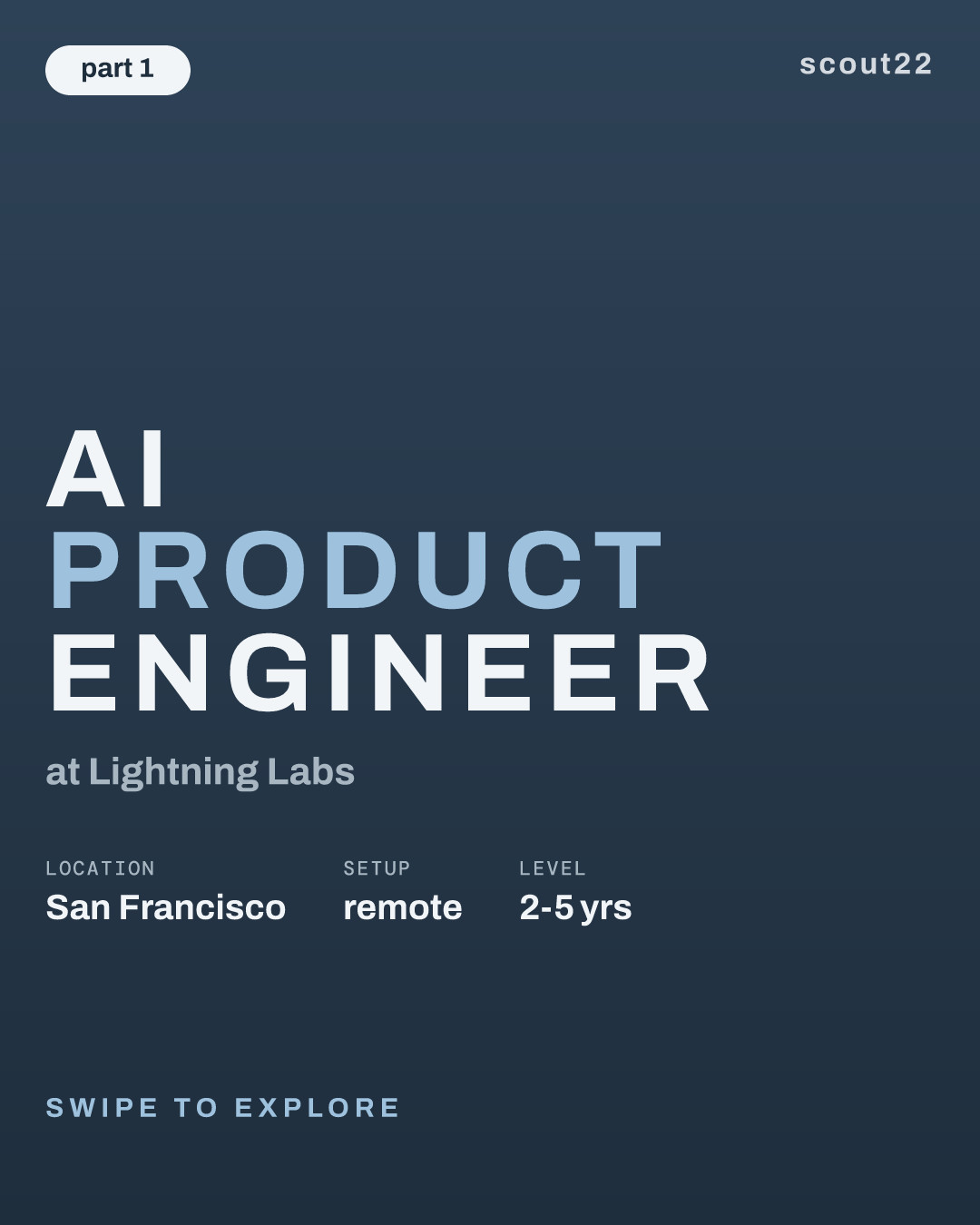AI Product Engineer at Lightning Labs